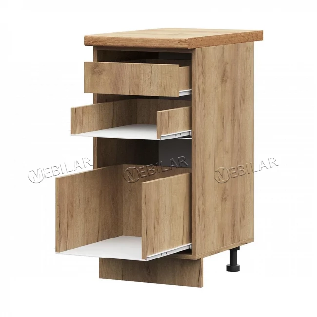 Корпус шкаф нижний STEND ШН2ВЯ 400 ПВ крафт