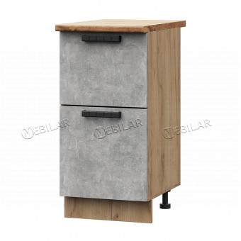 Шкаф нижний Мария ШН2Я 400 корпус крафт
