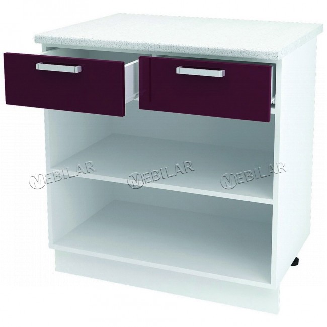 Корпус шкаф нижний STEND ШН1Я 800-М ПВ белый Корпус шкаф нижний STEND ШН1Я 800-М ПВ белый